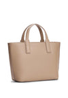 Tommy Hilfiger Logo Webbing Strap Tote Bag, Taupe