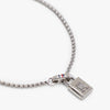 Tommy Hilfiger Womens Padlock Bracelet, Silver