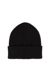 Tommy Jeans Elongated Flag Beanie, Black