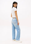 Tommy Jeans Layla Slim Straight Jeans, Light Denim