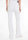 Tommy Jeans Womens Sylvia High Flare Jeans, White