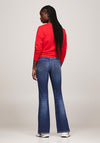 Tommy Jeans Sylvia High Rise Flare Leg Jeans, Medium Denim