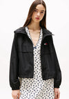 Tommy Jeans Water Resistant Windbreaker, Black