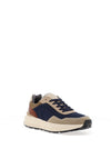 Tommy Bowe Thirteen Trainers, Navy & Beige Multi