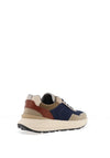 Tommy Bowe Thirteen Trainers, Navy & Beige Multi