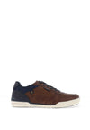 Tommy Bowe Lapez Trainers, Dark Brown