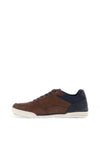 Tommy Bowe Lapez Trainers, Dark Brown