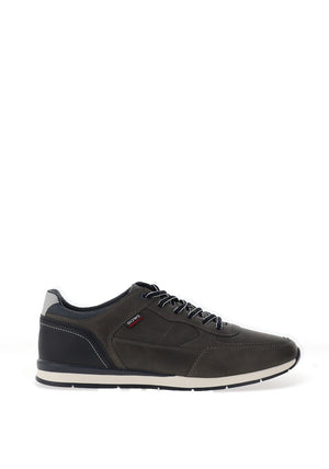 Tommy Bowe Men’s Devlin Casual Lace Up Shoes, Slate Grey