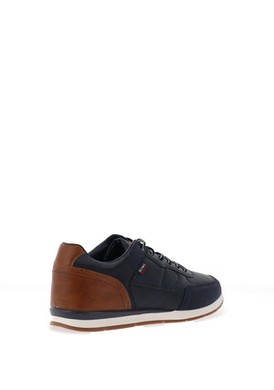Tommy Bowe Men’s Devlin Casual Lace Up Shoes, Navy