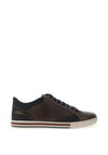 Tommy Bowe Hartley Leather Trainers, Slate