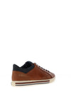 Tommy Bowe Hartley Leather Trainers, Umber