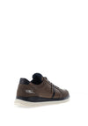 Tommy Bowe Negri Leather Trainers, Dark Fossil