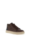 Tommy Bowe Randell Hi Top Trainers, Dark Brown