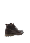 Tommy Bowe Ruiz Leather Side Zip Boots, Brown