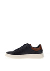 Tommy Bowe Chris Leather Trainers, Liberty Blue