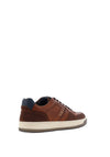 Tommy Bowe Izuch Leather Trainers, Tan