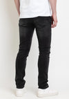 XV Kings by Tommy Bowe Ruck Slim Jeans, Black