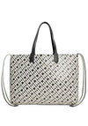Tommy Hilfiger Iconic Monogram Tote Bag, Black