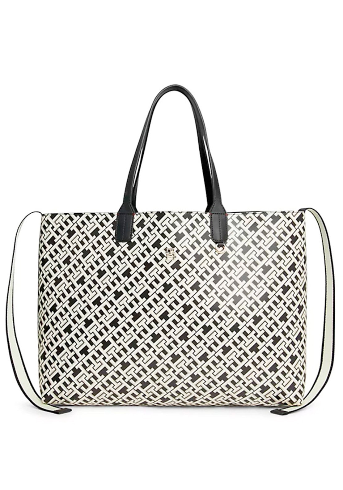 Tommy Hilfiger Iconic Monogram Tote Bag, Black