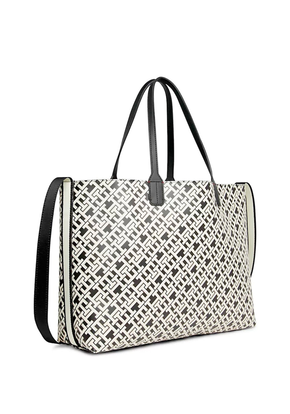 Tommy Hilfiger Iconic Monogram Tote Bag, Black
