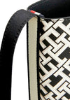 Tommy Hilfiger Iconic Monogram Tote Bag, Black