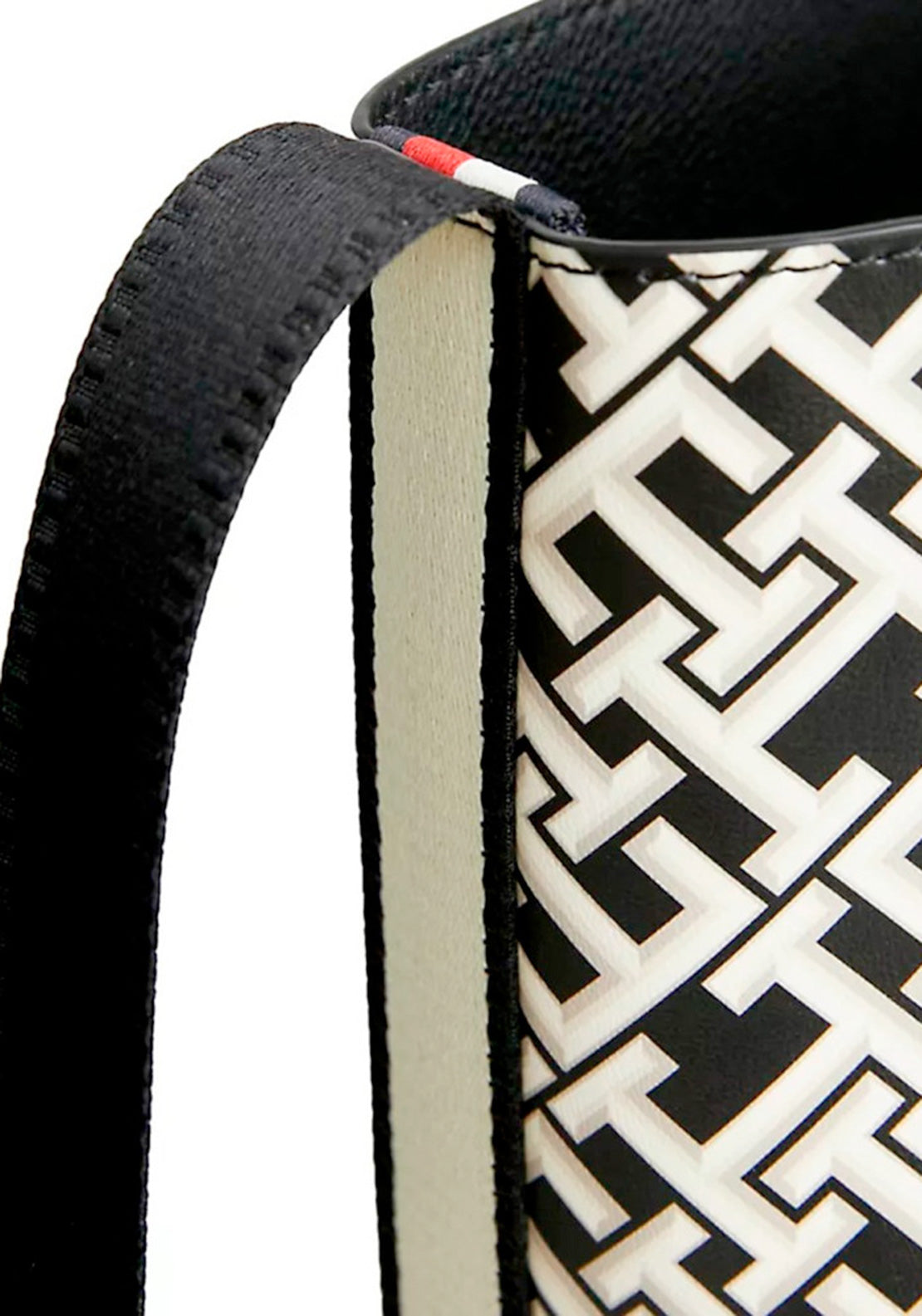 Tommy Hilfiger Iconic Monogram Tote Bag, Black