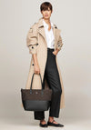 Tommy Hilfiger Jacquard Tote Bag, Brown