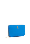 Tommy Hilfiger Iconic Large Zip Around Wallet, Blue Spell