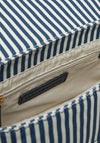 Tommy Hilfiger Poppy Canvas Stripe Convertible Crossbody Bag, Navy