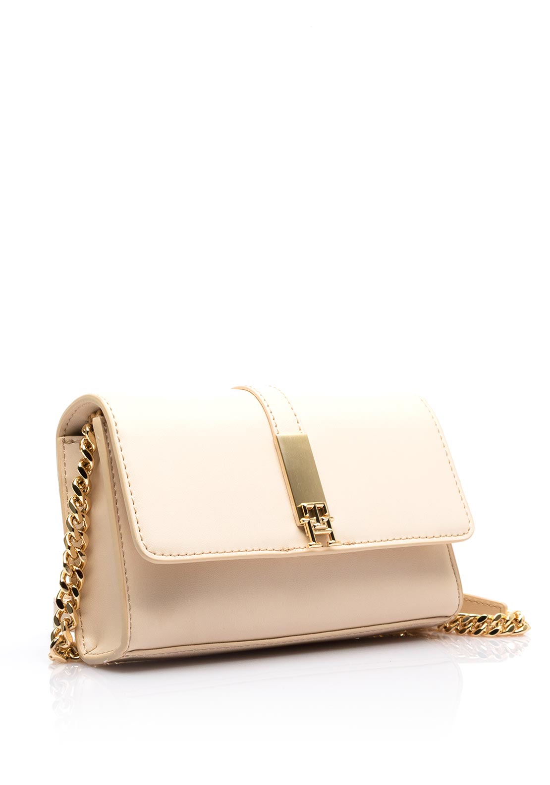 Tommy Hilfiger Heritage Chain Strap Mini Crossbody Bag, Sugarcane