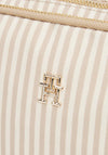Tommy Hilfiger Poppy Summer Stripe Camera Crossbody Bag, Light Tan