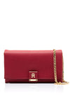 Tommy Hilfiger Chain Detail Crossbody Bag, Red