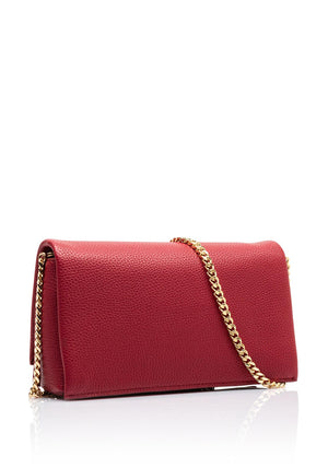 Tommy Hilfiger Chain Detail Crossbody Bag, Red