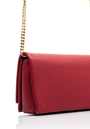 Tommy Hilfiger Chain Detail Crossbody Bag, Red