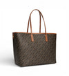 Tommy Hilfiger TH Monogram Tote Bag, Brown