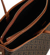 Tommy Hilfiger TH Monogram Tote Bag, Brown
