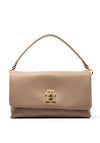 Tommy Hilfiger Modern Turn Lock Convertible Crossbody Bag, Taupe