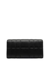 Tommy Hilfiger Monogram Quilted Large Flap Over Wallet, Black
