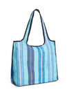 Tommy Hilfiger Mesh Beach Tote Bag, Blue Multi