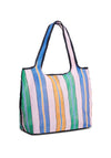 Tommy Hilfiger Mesh Beach Tote Bag, Pink Multi