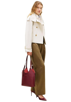 Tommy Hilfiger Modern Mini Tote, Wine
