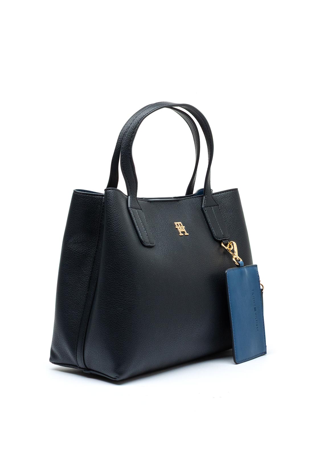 Tommy Hilfiger Icon Medium Satchel Bag, Navy