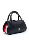 Tommy Hilfiger Logotape Mini Satchel Grab Bag, Navy