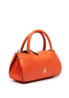 Tommy Hilfiger Logotape Mini Satchel Grab Bag, Orange