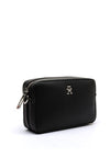 Tommy Hilfiger Essential Monogram Camera Crossbody Bag, Black