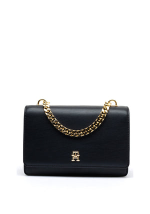 Tommy Hilfiger Monogram Chain Crossbody Bag, Navy