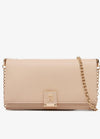 Tommy Hilfiger Chain Detail Small Crossbody Bag, Blush Beige