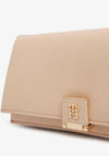 Tommy Hilfiger Chain Detail Small Crossbody Bag, Blush Beige