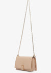 Tommy Hilfiger Chain Detail Small Crossbody Bag, Blush Beige