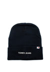 Tommy Jeans Linear Logo Beanie, Navy